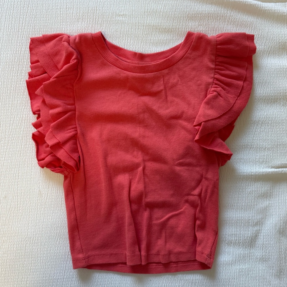 Ruffled Pink Top